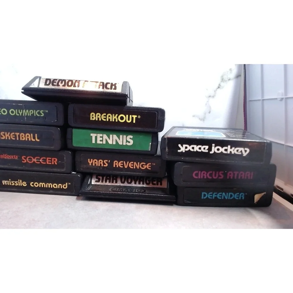 Atari 2600 Games Lot of 15 Tested Working